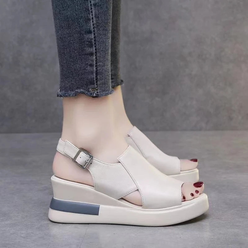 ¡Sandalias de plataforma PasComfort!